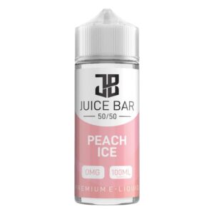 PEACH ICE 100ML E LIQUID JUICE BAR