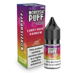 RAINBOW (CANDY DROPS) 10ML NIC SALT MOREISH PUFF