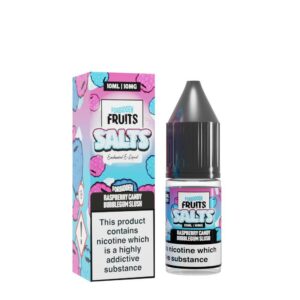 RASPBERRY CANDY BUBBLEGUM SLUSH 10ML NIC SALT FORBIDDEN FRUITS