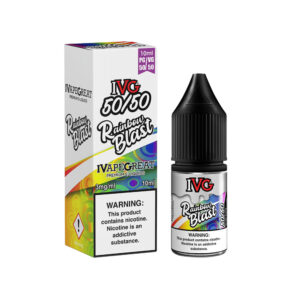 RAINBOW BLAST 10ML E LIQUID 50/50 IVG PACK OF 10