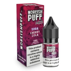 SODA CHERRY COLA 10ML NIC SALT MOREISH PUFF