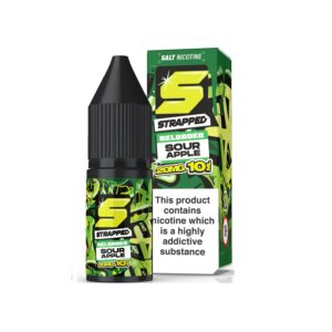 SOUR APPLE 10ML NIC SALT STRAPPED