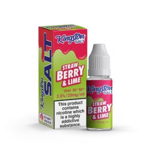STRAWBERRY & LIME 10ML NIC SALT KINGSTON