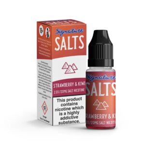 STRAWBERRY & KIWI NIC SALT 10ML SIGNATURE SALTS
