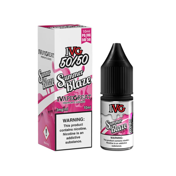 SUMMER BLAZE 10ML E LIQUID 50/50 IVG PACK OF 10
