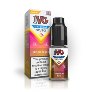 Tropical Ice 10ml E Liquid 50/50 IVG Pack Of 10