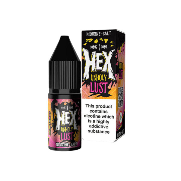 UNHOLY LUST 10ML NIC SALT HEX