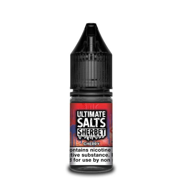 CHERRY SHERBET 10ML NIC SALT ULTIMATE SALTS PACK OF 10