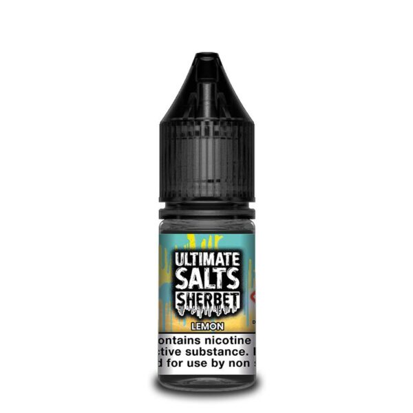 LEMON SHERBET 10ML NIC SALT ULTIMATE SALTS PACK OF 10