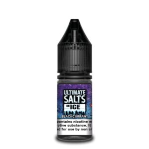 BLACKCURRANT ON ICE 10ML NIC SALT ULTIMATE SALTS PACK OF 10