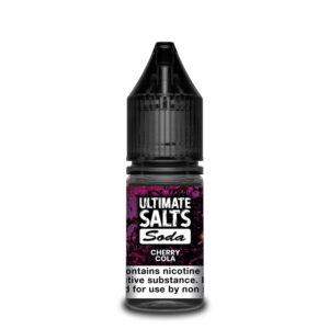 CHERRY COLA SODA 10ML NIC SALT ULTIMATE SALTS PACK OF 10