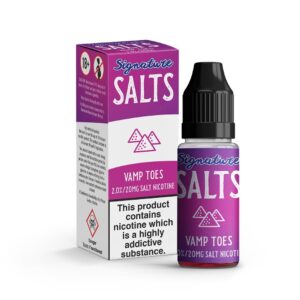 VAMP TOES NIC SALT 10ML SIGNATURE SALTS