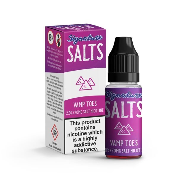 VAMP TOES NIC SALT 10ML SIGNATURE SALTS