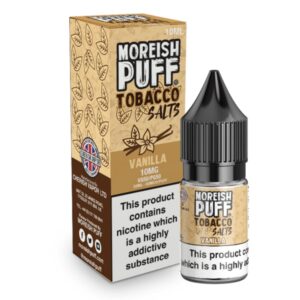 VANILLA (TOBACCO) 10ML NIC SALT MOREISH PUFF