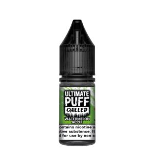 WATERMELON APPLE CHILLED 10ML E LIQUID 50/50 ULTIMATE PUFF PACK OF 10