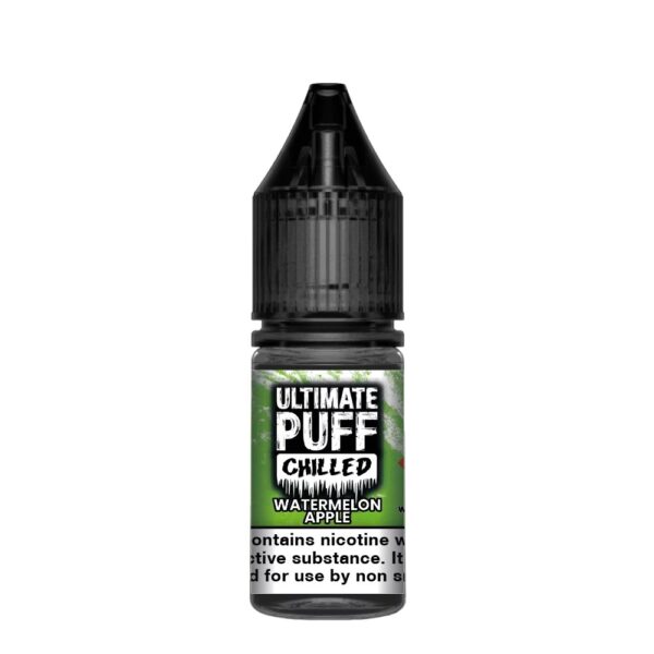 WATERMELON APPLE CHILLED 10ML E LIQUID 50/50 ULTIMATE PUFF PACK OF 10