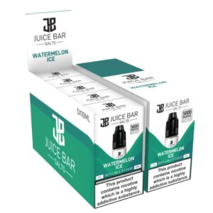 WATERMELON ICE 10ML NIC SALT JUICE BAR PACK OF 5