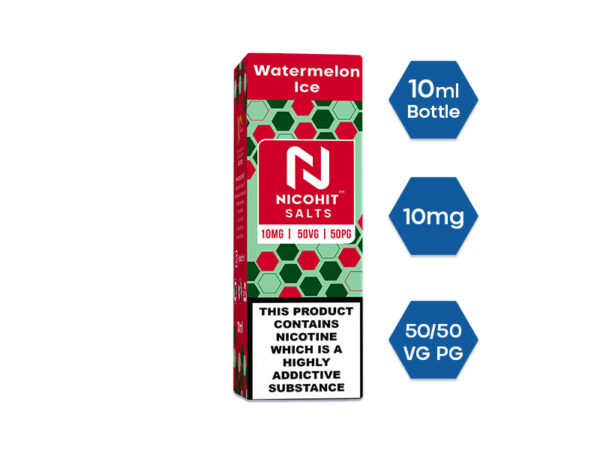 WATERMELON ICE 10ML NIC SALT NICOHIT