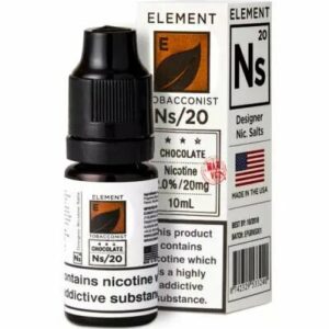 CHOCOLATE TOBACCO NIC SALT 10ML ELEMENT NS10 & NS20