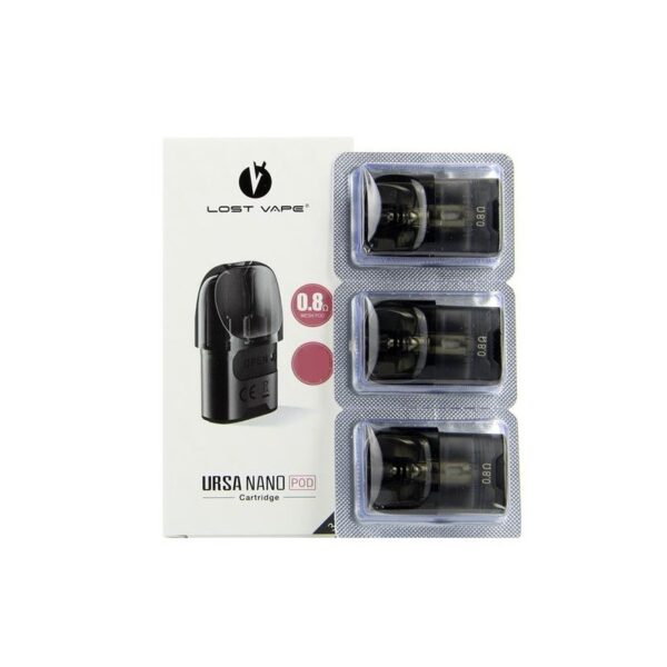 LOST VAPE URSA NANO POD CARTRIDGE (3 PACK) - Image 4