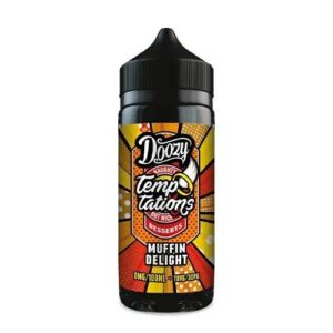 MUFFIN DELIGHT DESSERTS 100ML E LIQUID DOOZY TEMPTATIONS
