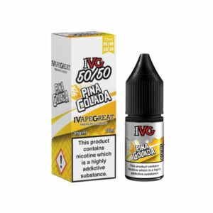 PINA COLADA 10ML E LIQUID 50/50 IVG PACK OF 10