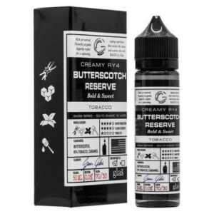 BUTTERSCOTCH RESERVE RY4 50ML E LIQUID GLAS BASIX