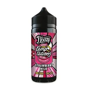 STRAWBERRY MILK DESSERTS 100ML E LIQUID DOOZY TEMPTATIONS