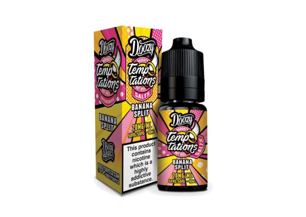 BANANA SPLIT 10ML NIC SALT DOOZY TEMPTATIONS