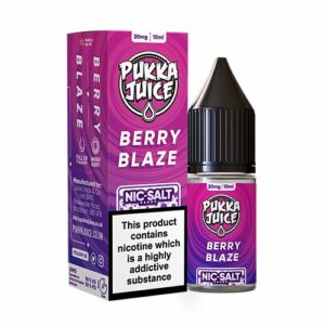 BERRY BLAZE NIC SALT 10ML PUKKA JUICE