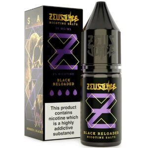 BLACK RELOADED 10ML NIC SALT ZEUS JUICE