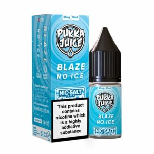 BLAZE NO ICE NIC SALT 10ML PUKKA JUICE