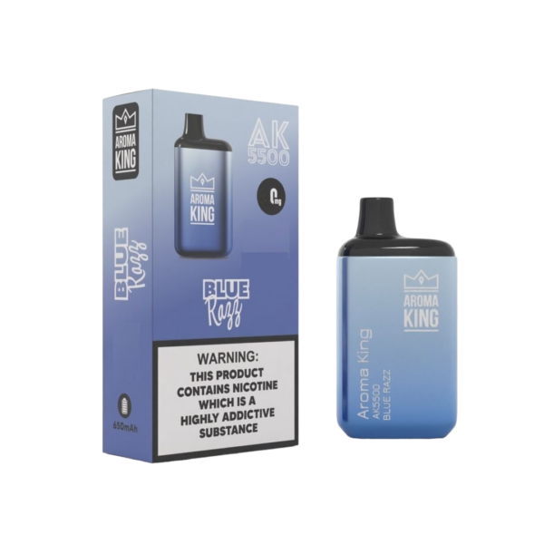 AROMA KING AK5500 METALLIC DISPOSABLE VAPE KIT 0MG - Image 15