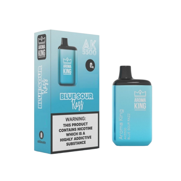 AROMA KING AK5500 METALLIC DISPOSABLE VAPE KIT 0MG - Image 14