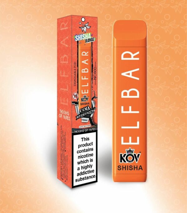 ELF BAR KOV SHISHA NC600 DISPOSABLE VAPE KIT 20MG - Image 12