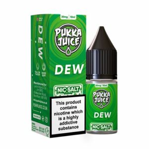 DEW NIC SALT 10ML PUKKA JUICE EXP