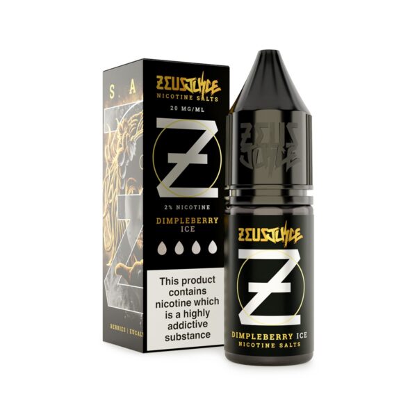 DIMPLEBERRY ICE 10ML NIC SALT ZEUS JUICE