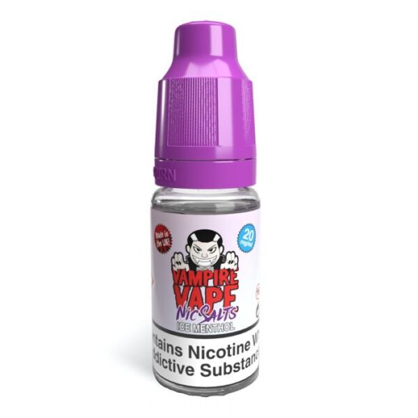 ICE MENTHOL NIC SALT 10ML VAMPIRE VAPE
