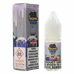 ICED BERRY BREEZE NIC SALT TROPIC KING 10ML PACK OF 10