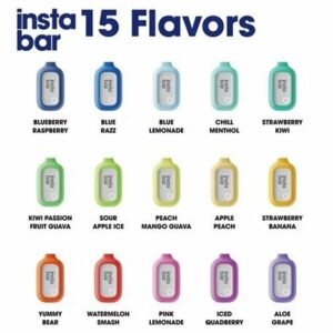 INSTA BAR 5000 DISPOSABLE VAPE KIT 0MG