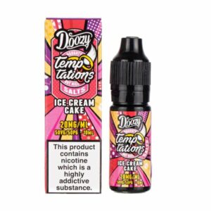 ICE CREAM CAKE 10ML NIC SALT DOOZY TEMPTATIONS