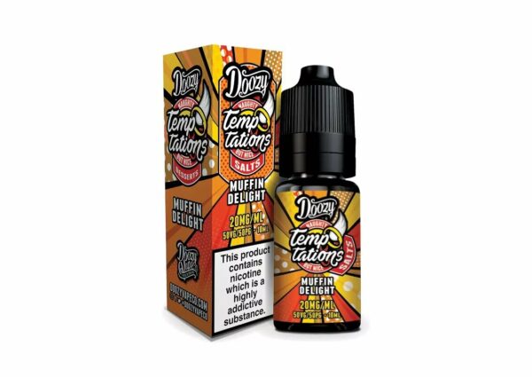 MUFFIN DELIGHT 10ML NIC SALT DOOZY TEMPTATIONS