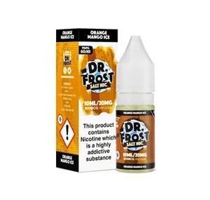 ORANGE MANGO ICE NIC SALT 10ML DR FROST PACK OF 10