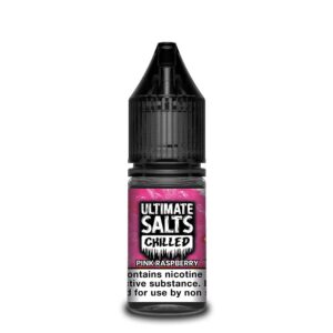 PINK RASPBERRY CHILLED 10ML NIC SALT ULTIMATE SALTS PACK OF 10
