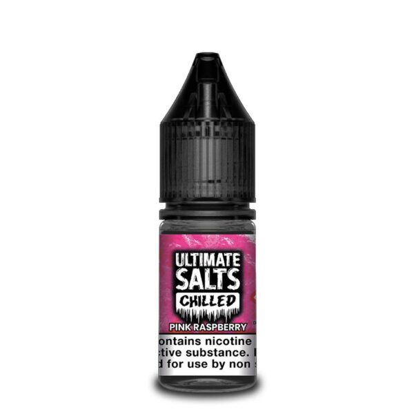 PINK RASPBERRY CHILLED 10ML NIC SALT ULTIMATE SALTS PACK OF 10