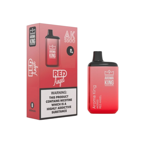 AROMA KING AK5500 METALLIC DISPOSABLE VAPE KIT 0MG - Image 8
