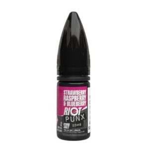 STRAWBERRY RASPBERRY & BLUEBERRY 10ML NIC SALT RIOT PUNX