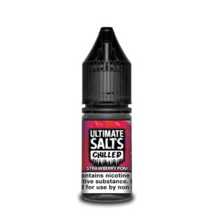 STRAWBERRY POM CHILLED 10ML NIC SALT ULTIMATE SALTS PACK OF 10