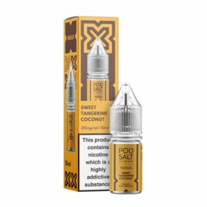 SWEET TANGERINE COCONUT 10ML NIC SALT POD SALT NEXUS