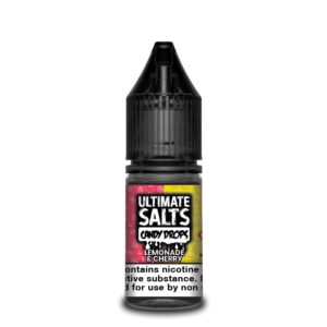 LEMONADE & CHERRY CANDY DROPS 10ML NIC SALT ULTIMATE SALTS PACK OF 10